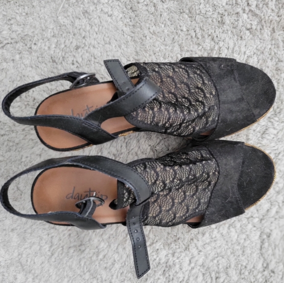 Black crotchet wedges from buckle - Picture 2 of 4